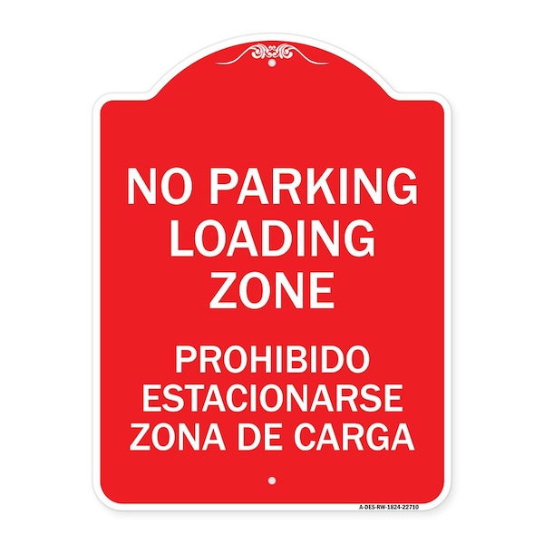 Warning Unauthorized Vehicles Towed By Towing Co., Heavy Alum Parking Alum, 18" x 24", RW-1824-22710